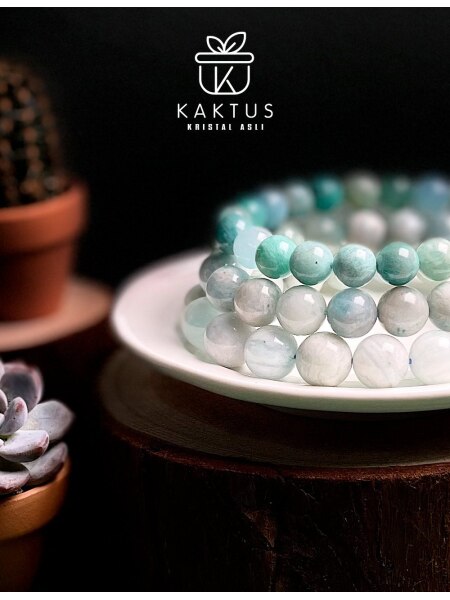 AMAZONITE crystal bracelet