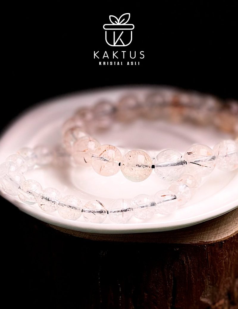 Black Gold Super 7 Seven Crystal Bracelet - Image 6