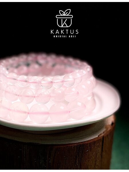 icy pink crystal quartz ready stock from malaysia kaktus kristal