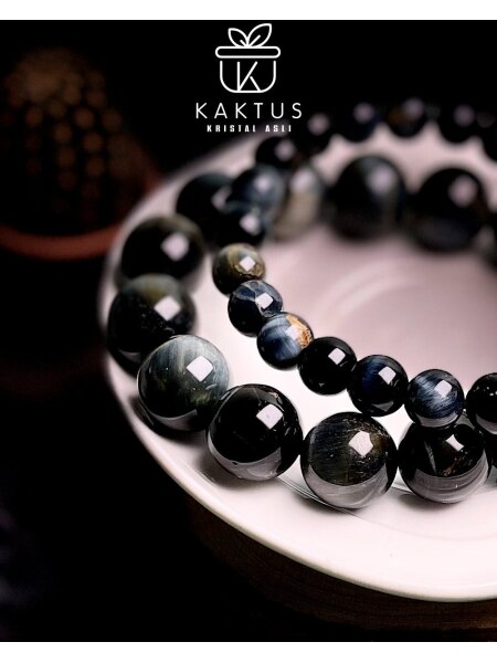 Blue Tiger Eye Crystal bracelet Malaysia crystal Shop