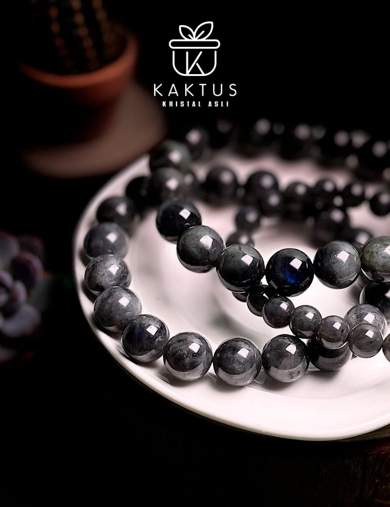 Kristal Asli Black Labradorite Crystal Bracelet - Image 6
