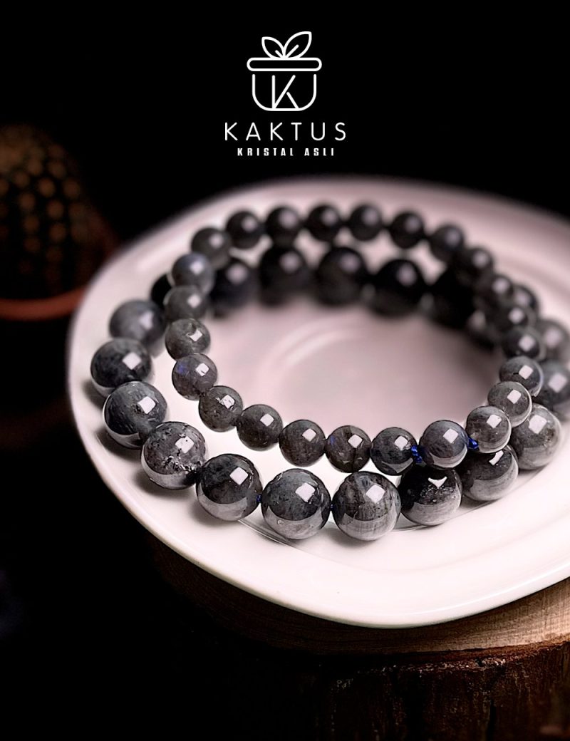Kristal Asli Black Labradorite Crystal Bracelet - Image 4