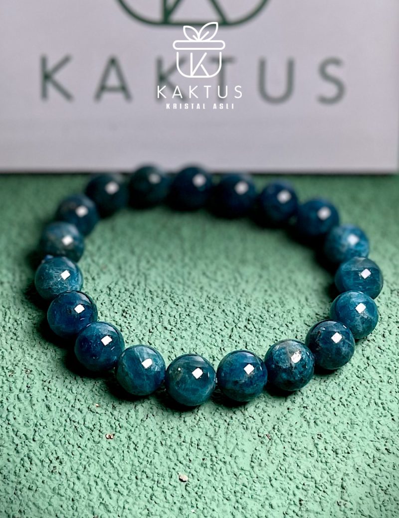Blue Apatite Crystal Bracelet Malaysia Crystal Shop