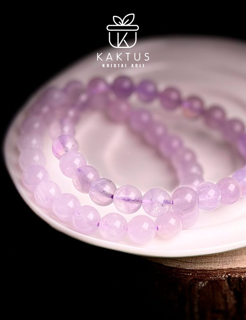 Lavender Quartz Crystal Bracelet - Image 4
