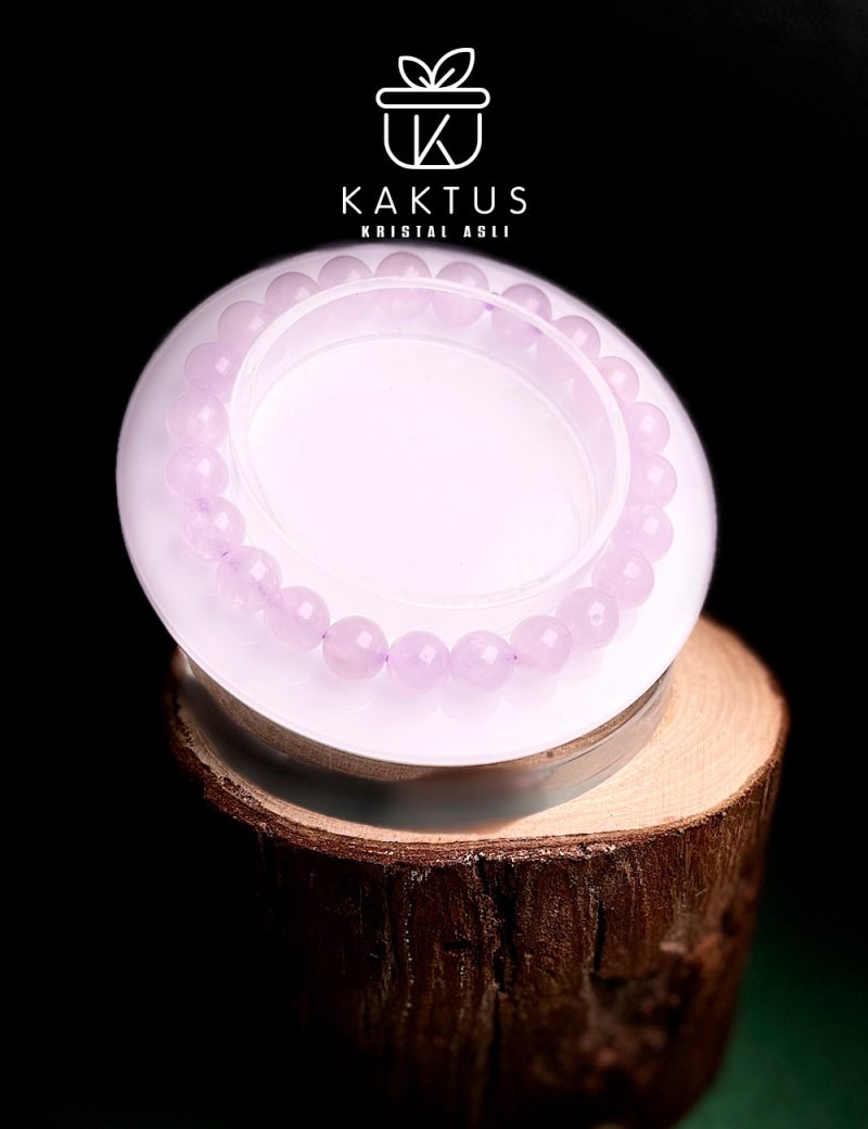 Lavender Quartz Crystal Bracelet - Image 3