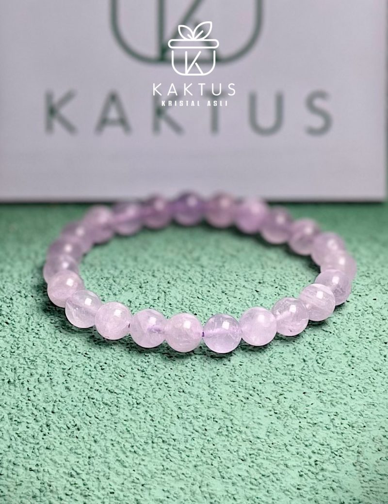 Lavender Quartz Crystal Bracelet - Image 5