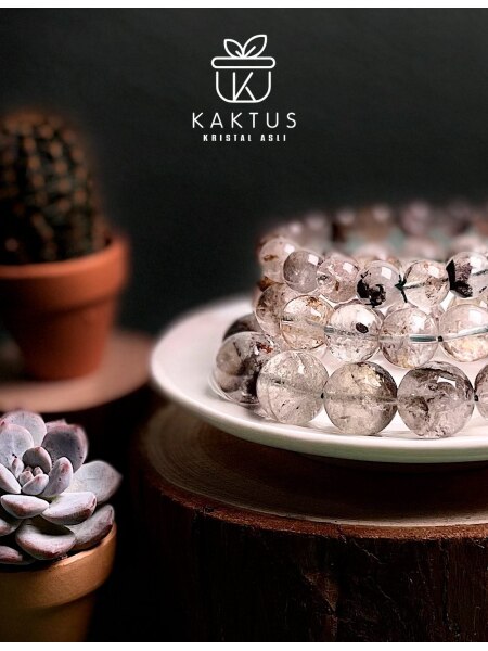 Green Red Phantom Crystal Bracelet