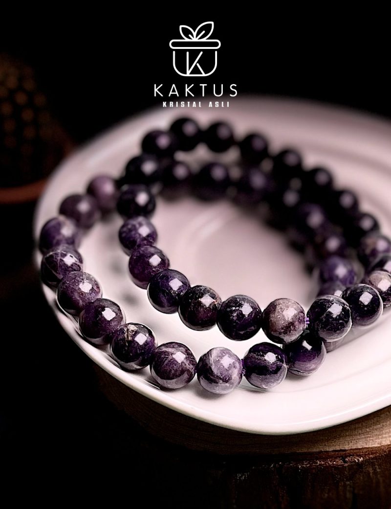 Sugilite Fluorite Crystal Bracelet - Image 3