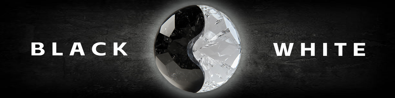 BLACK WHITE CRYSTAL SERIES BY KAKTUS CRYSTAL SHOP MALAYSIA