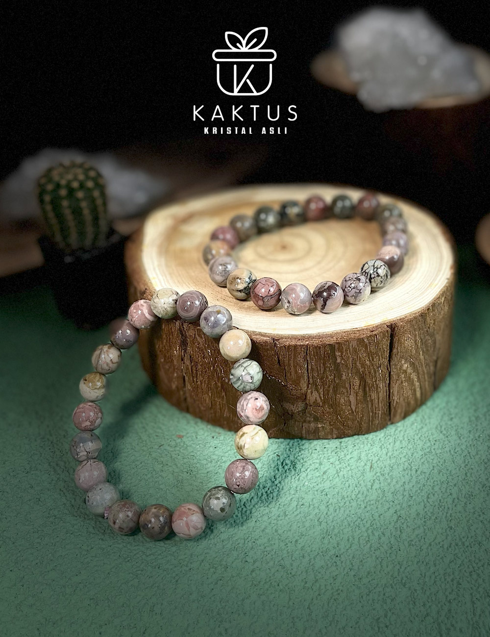 The Artpiece Alashan Agate bracelet 阿拉善玛瑙手串