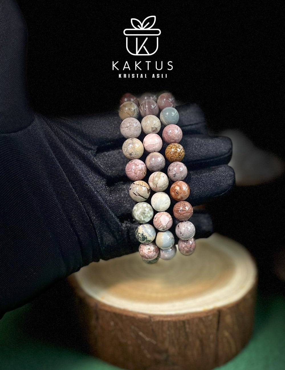 阿拉善玛瑙手链 kaktus crystal store natural alashan agate bracelet
