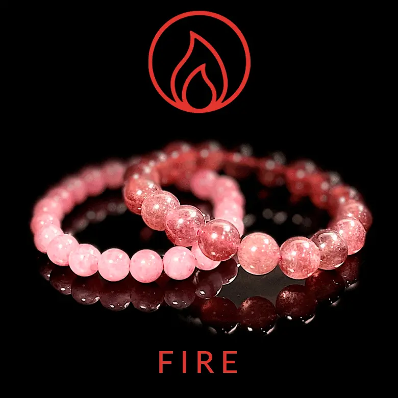 shop fire element crystal bracelet