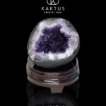Uruguayan Amethyst Geode Cluster – Deep Purple Crystal for Mindfulness and Renewal
