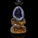Uruguayan Amethyst Dragon Egg – Deep Purple Crystal Geode for Energy Enhancement