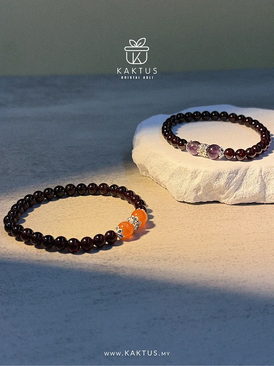 100% Natural Crystal - Personalized Crystal Bracelet