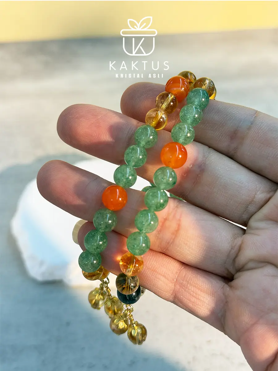 Golden Key Bracelet flat lay display symbolizing success, wealth and personal power